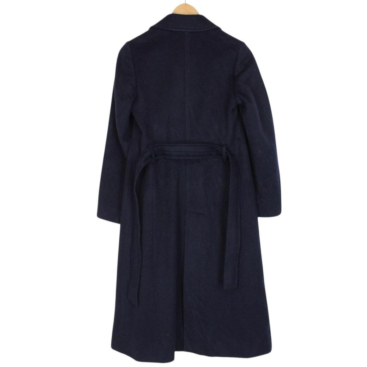 Vintage 90s Burberry Virgin Wool Coat Small
