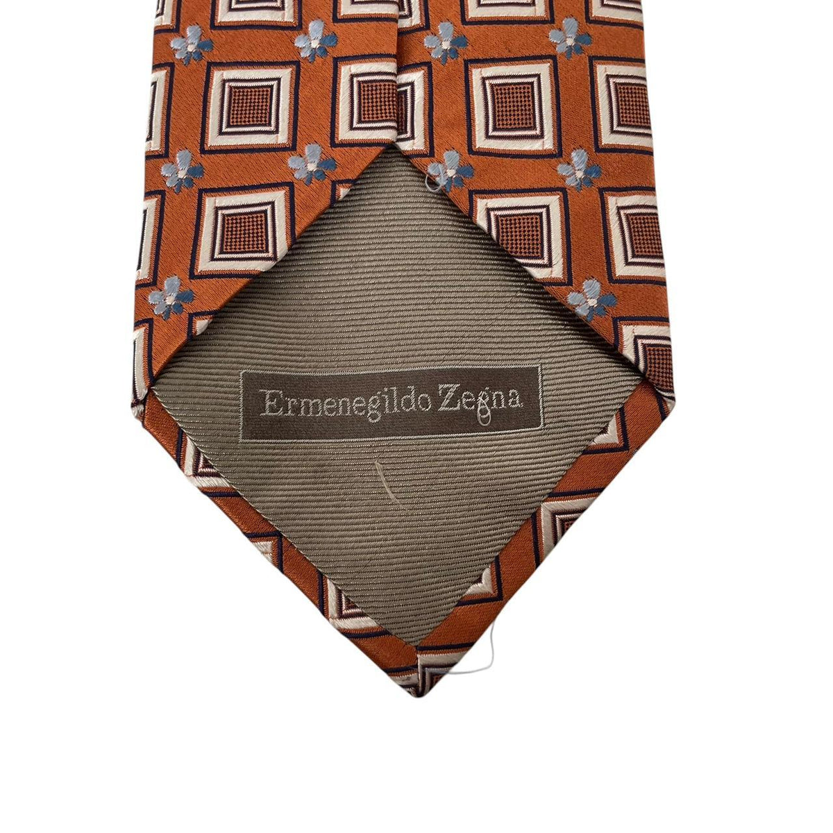 Ermenegildo Zegna Geometric Silk Tie