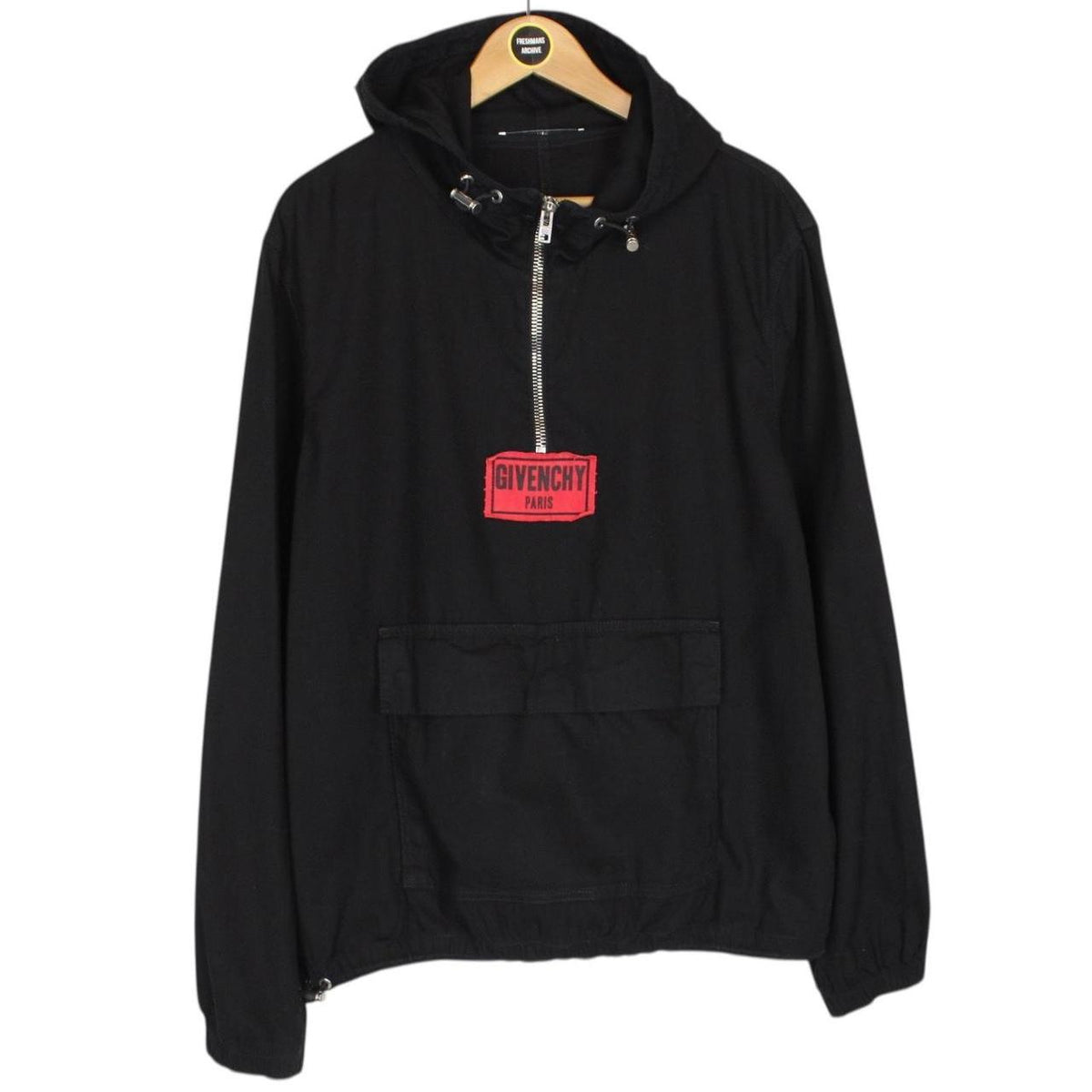 Givenchy Paris Box Logo Smock Jacket Large