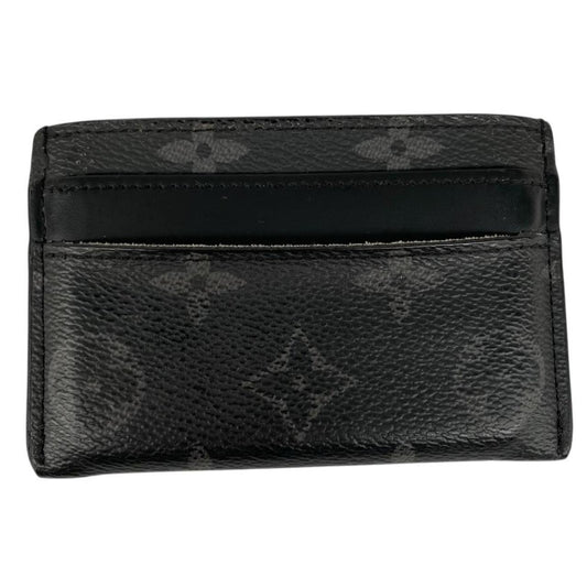 Pre-Loved Louis Vuitton Eclipse Monogram Double Card Holder