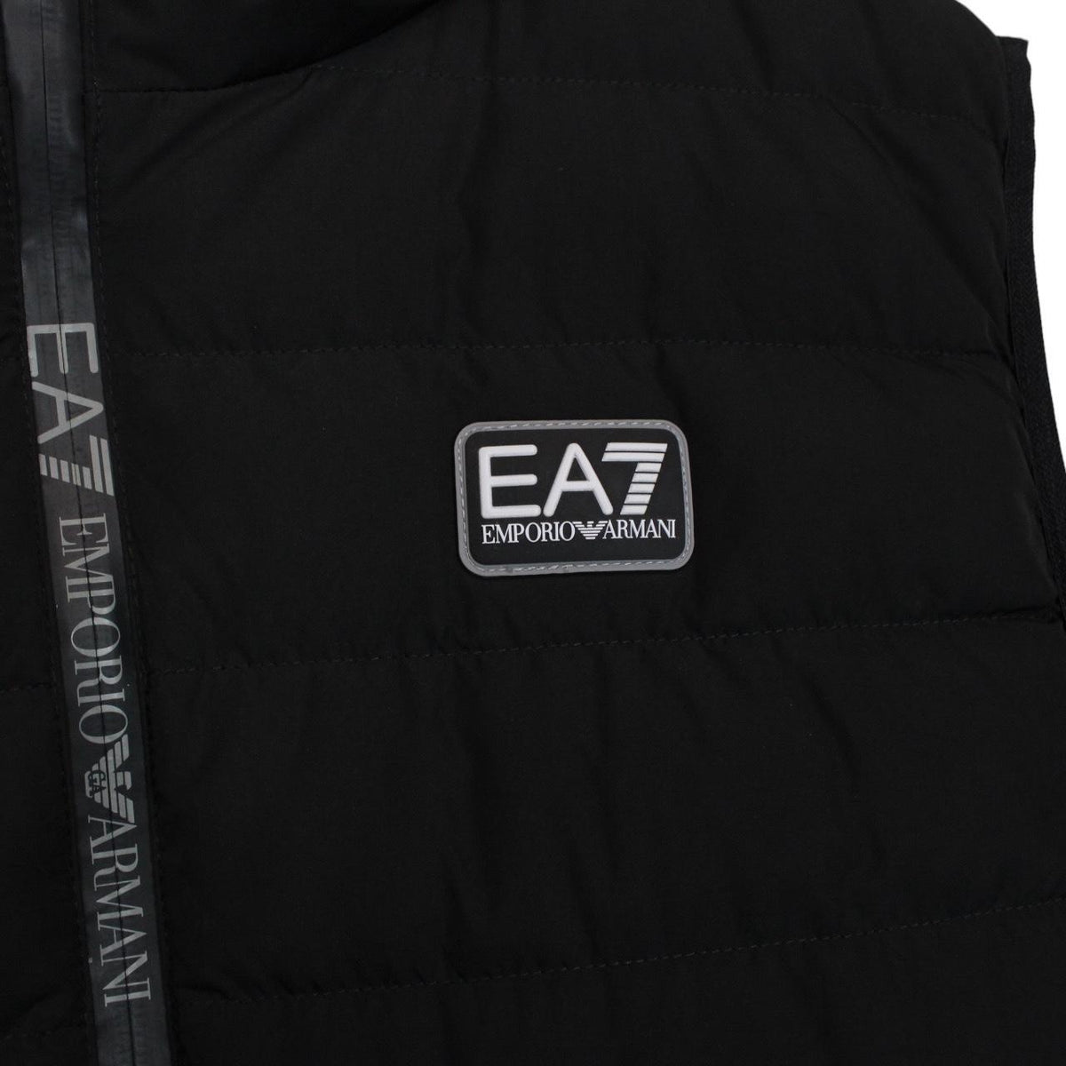 Emporio Armani EA7 Quilted Hooded Gilet M/L