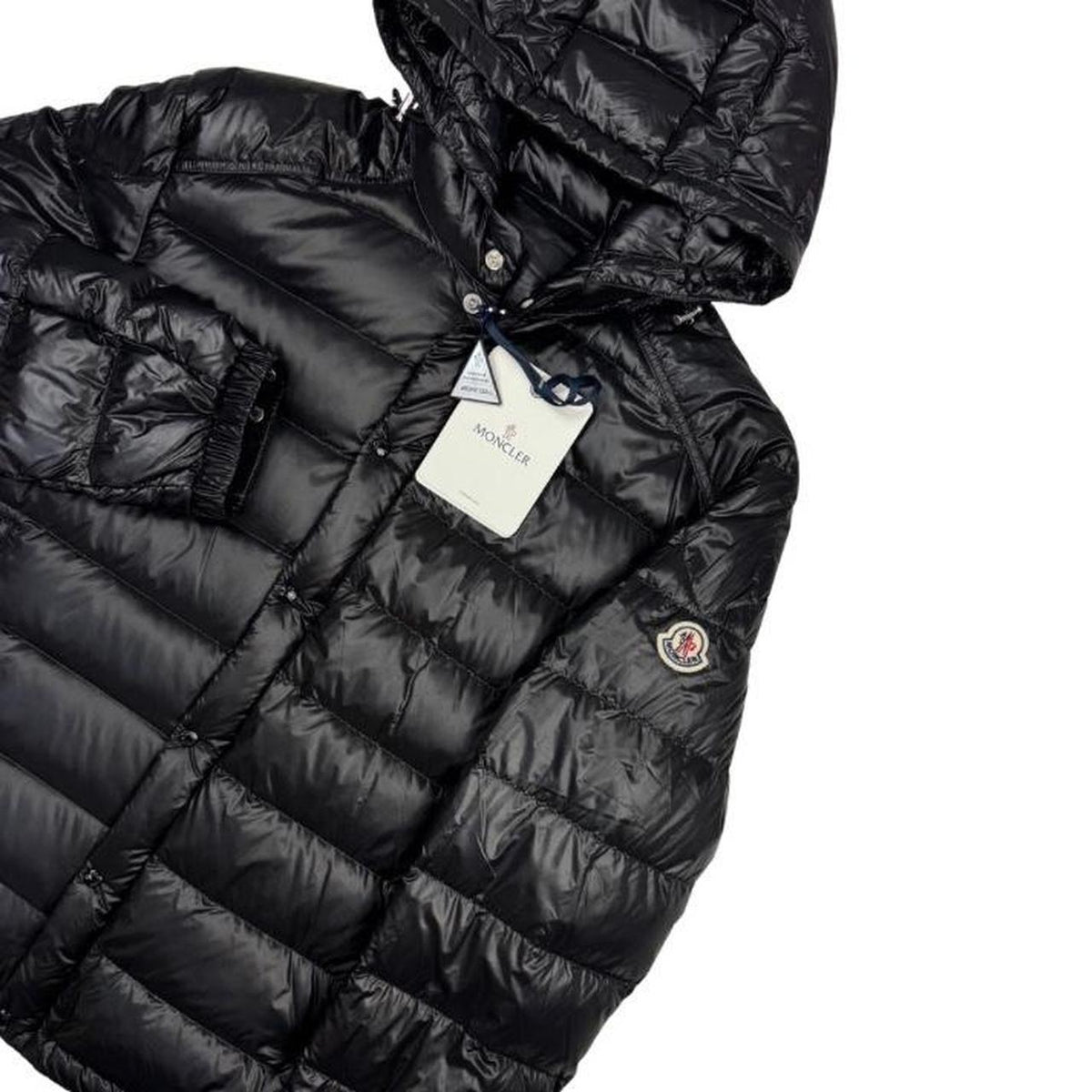 Moncler Gliere Down Nylon Puffer Jacket Large