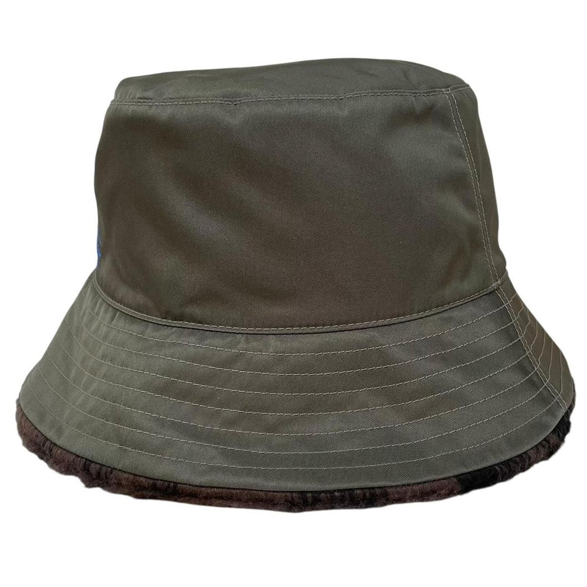 Burberry Fleece Reversible Bucket Hat Medium