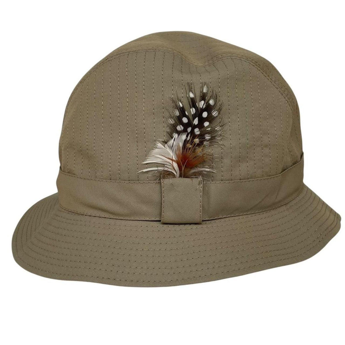 Vintage 80s Burberry Bucket Hat Large