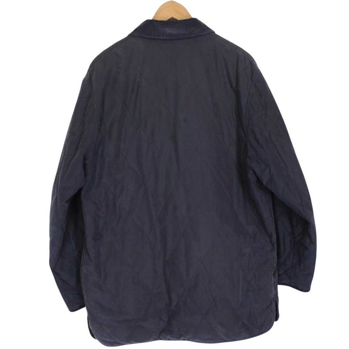 Vintage 90s Burberry Quilted Coat Medium