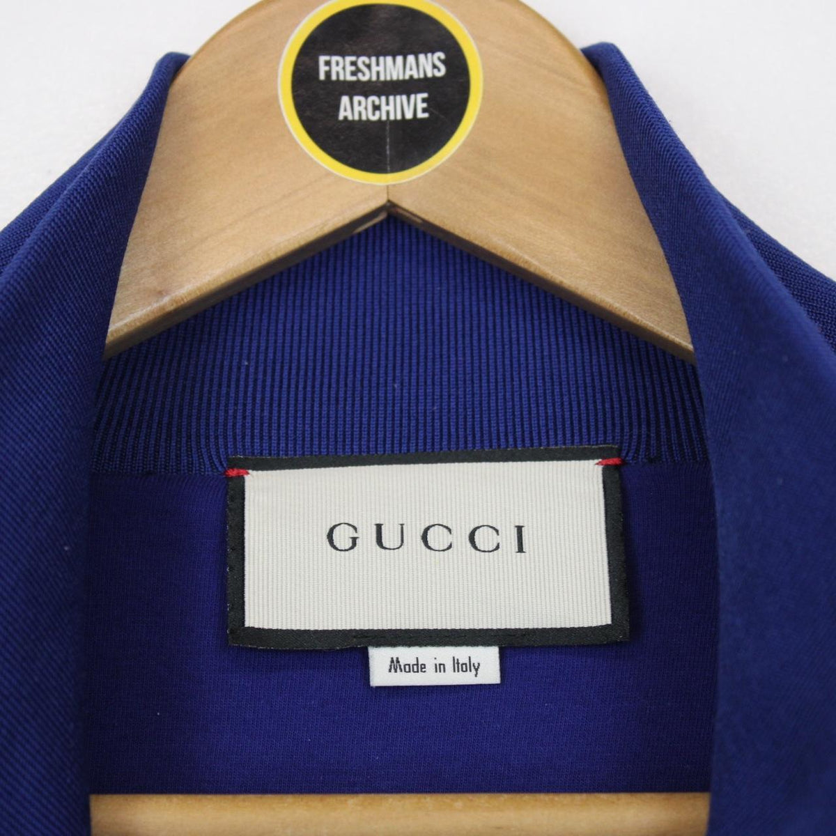Gucci Logo Patch Velour Track Jacket XL