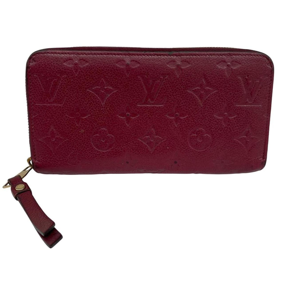 Louis Vuitton Empreinte Leather Monogram Zippy Wallet