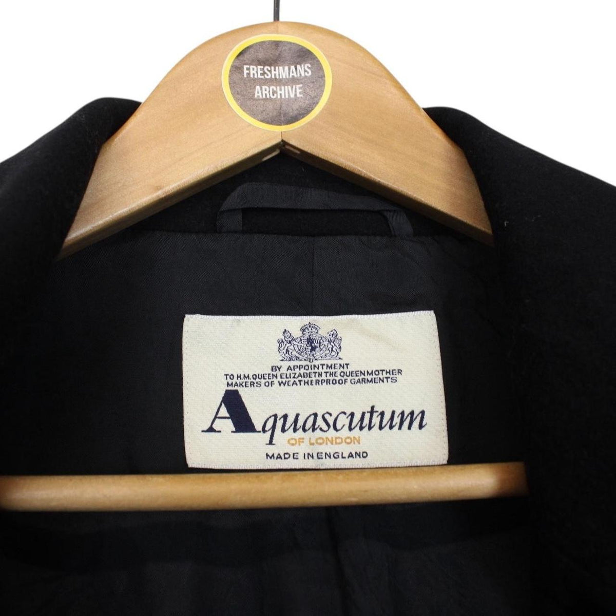 Vintage Aquascutum Cashmere Wool Blend Coat Large