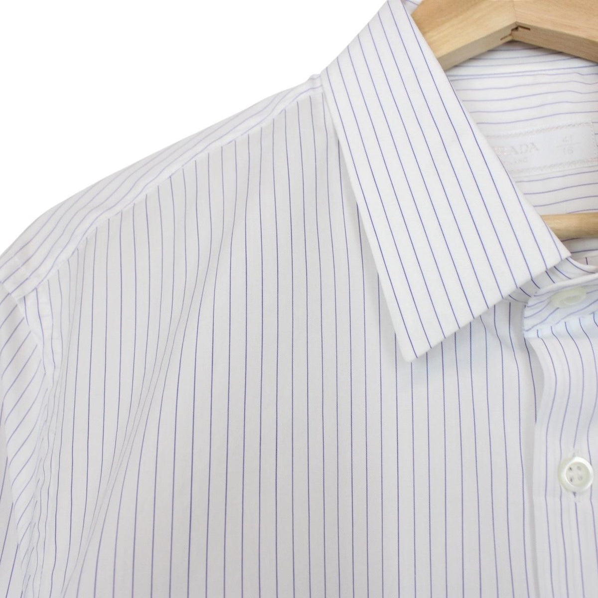 Prada Popeline Stretch Shirt Large