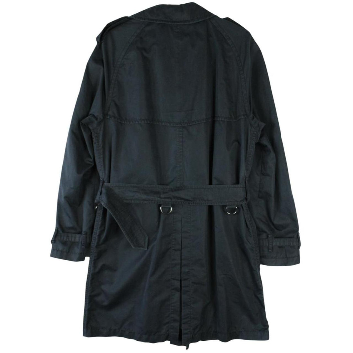 Vintage 90s Burberry Belted Trench Coat Medium