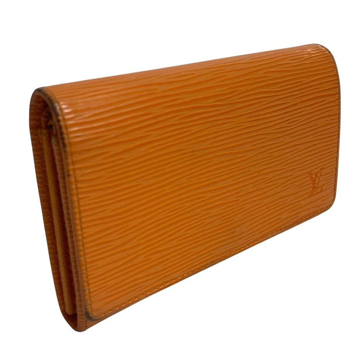Pre-Loved Louis Vuitton Epi Porte Tresor Leather Wallet