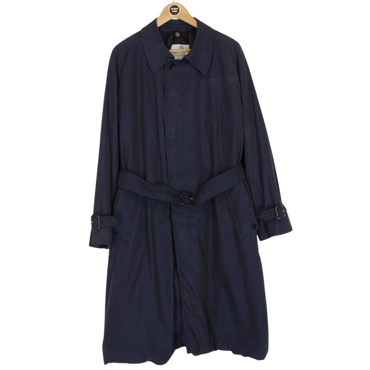 Vintage 90s Aquascutum Belted Trench Coat Large