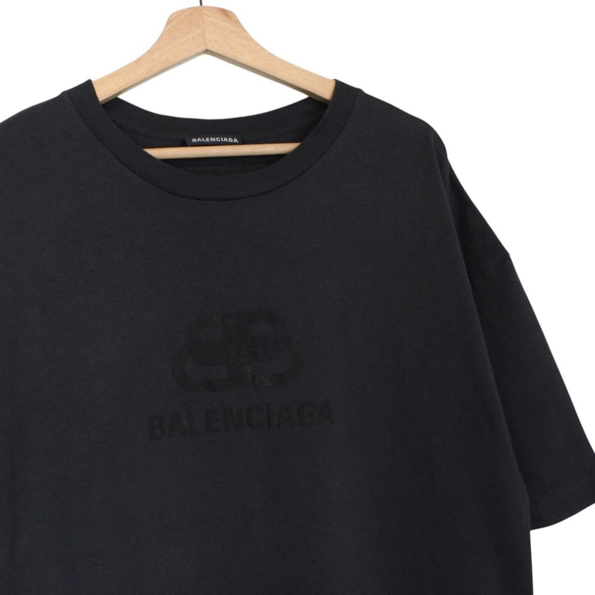 Balenciaga Logo Print Oversized T-Shirt XL