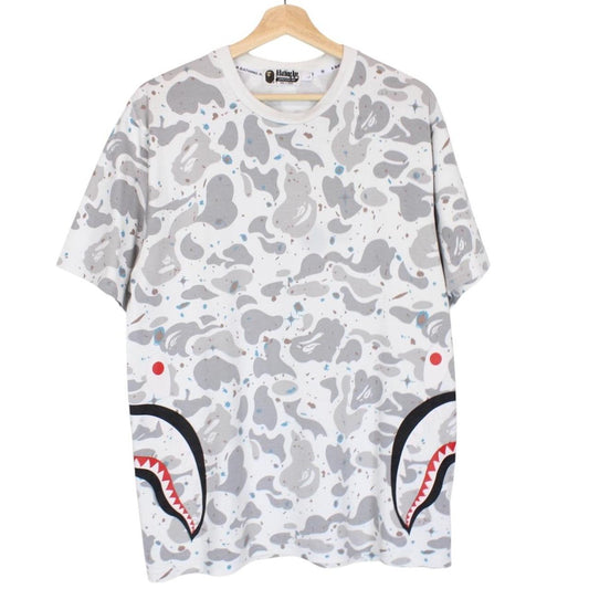 Bape Space Camo Side Shark T-Shirt M/L