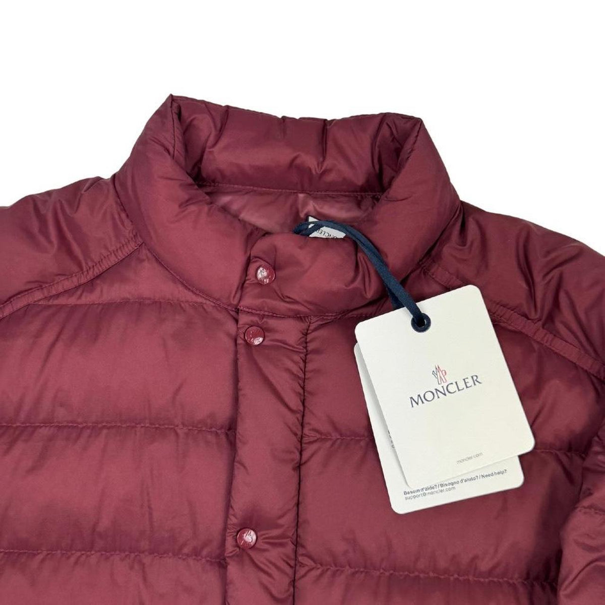 Moncler Selves Quilted Shell Down Jacket Large