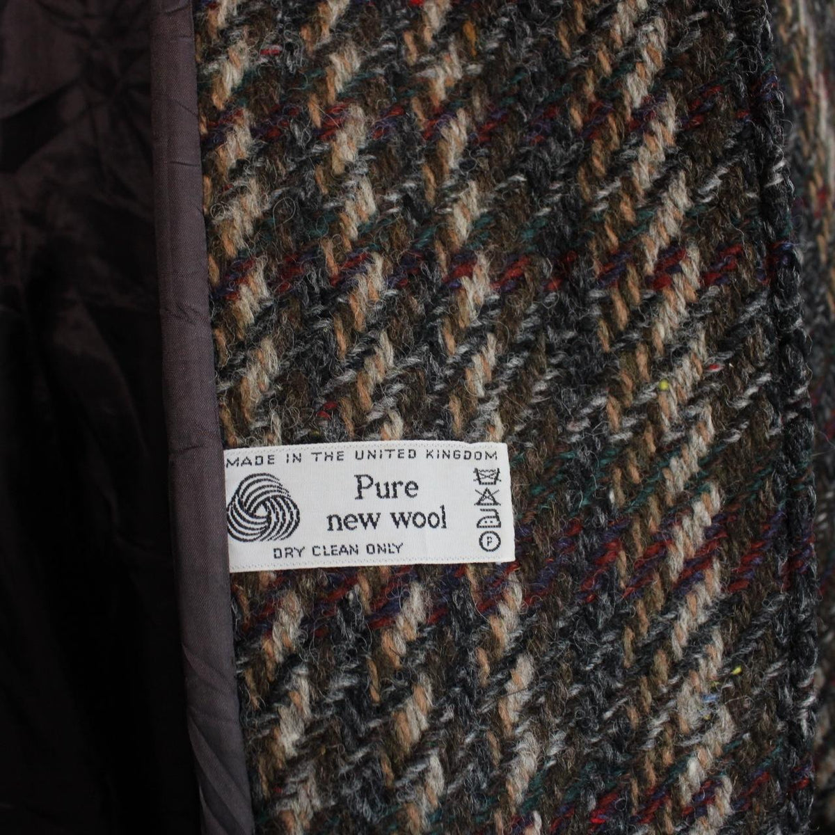 Vintage 80s Aquascutum Wool Coat Large