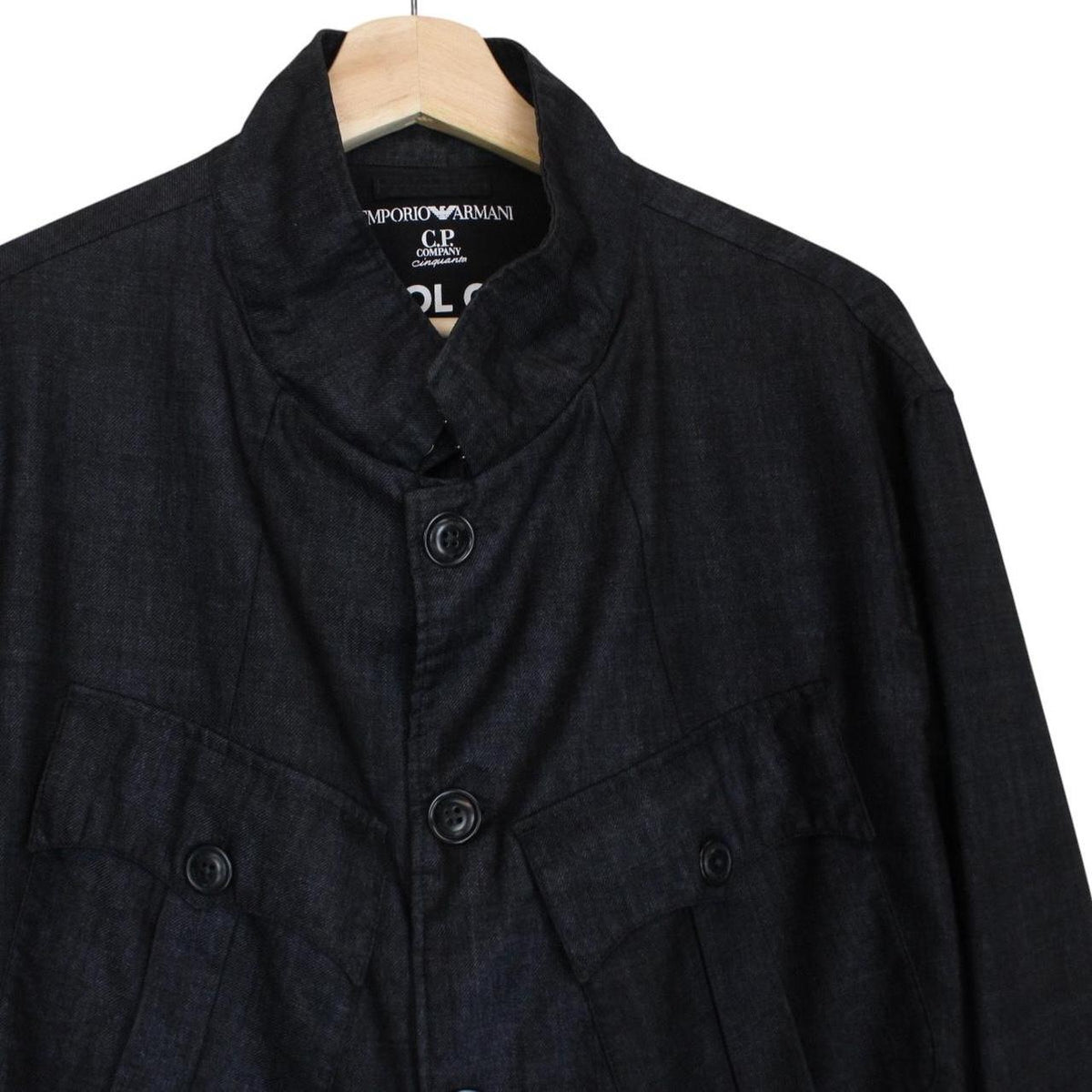 CP Company x Emporio Armani Garment Dyed Wool Gum Jacket XL
