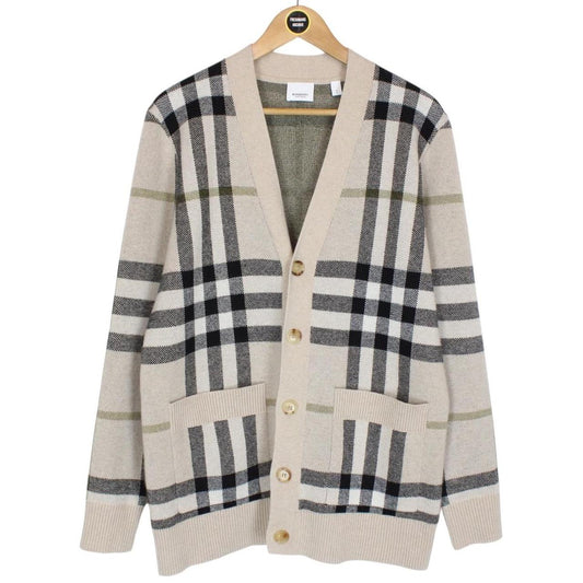 Burberry Cashmere Wool Cardigan Small