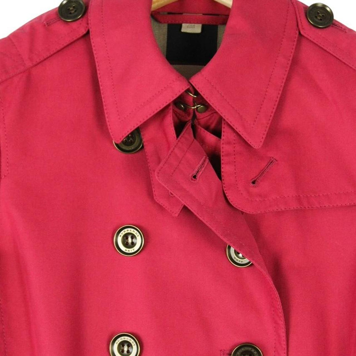 Burberry Brit Belted Trench Coat XS