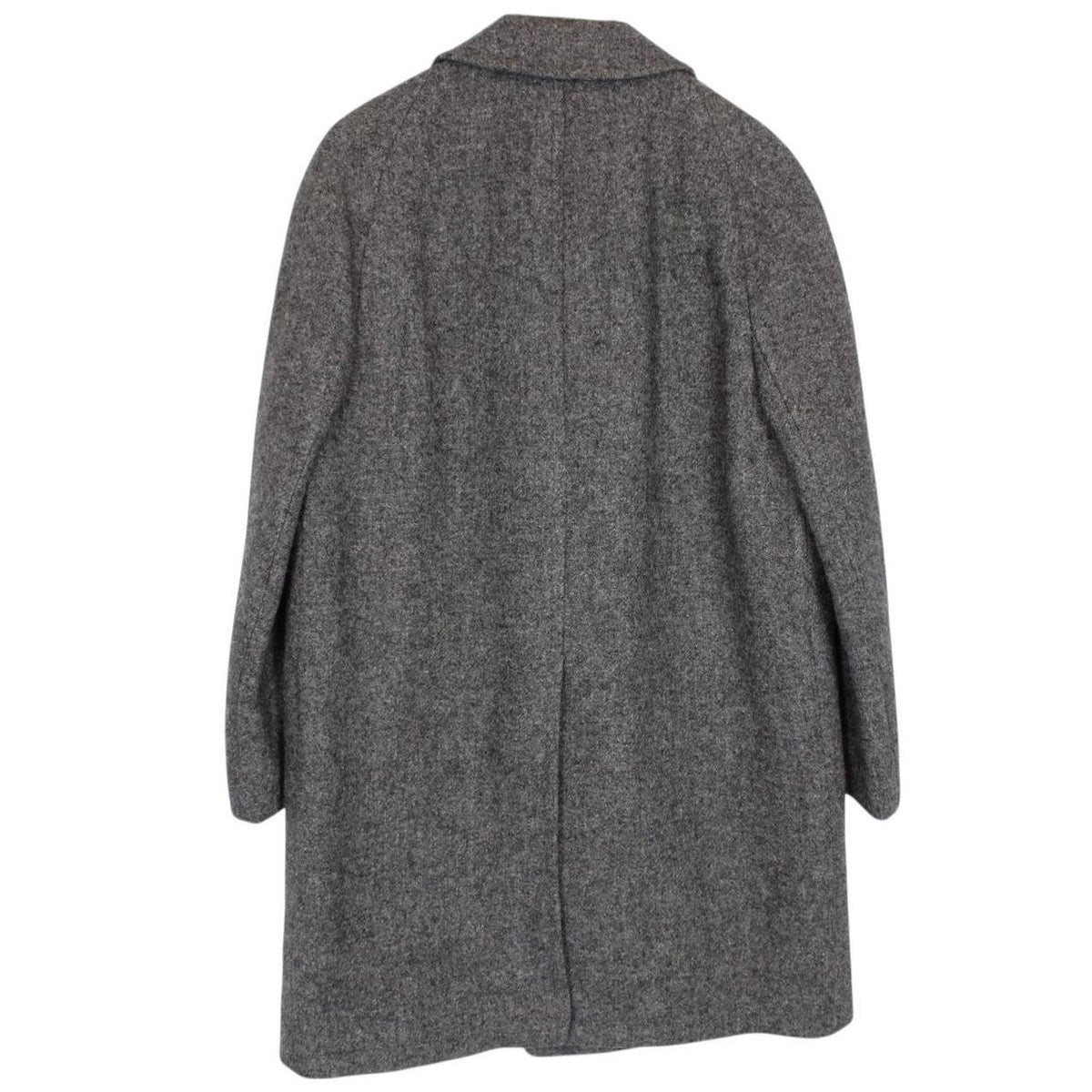 Vintage 90s Burberry Wool Overcoat Large