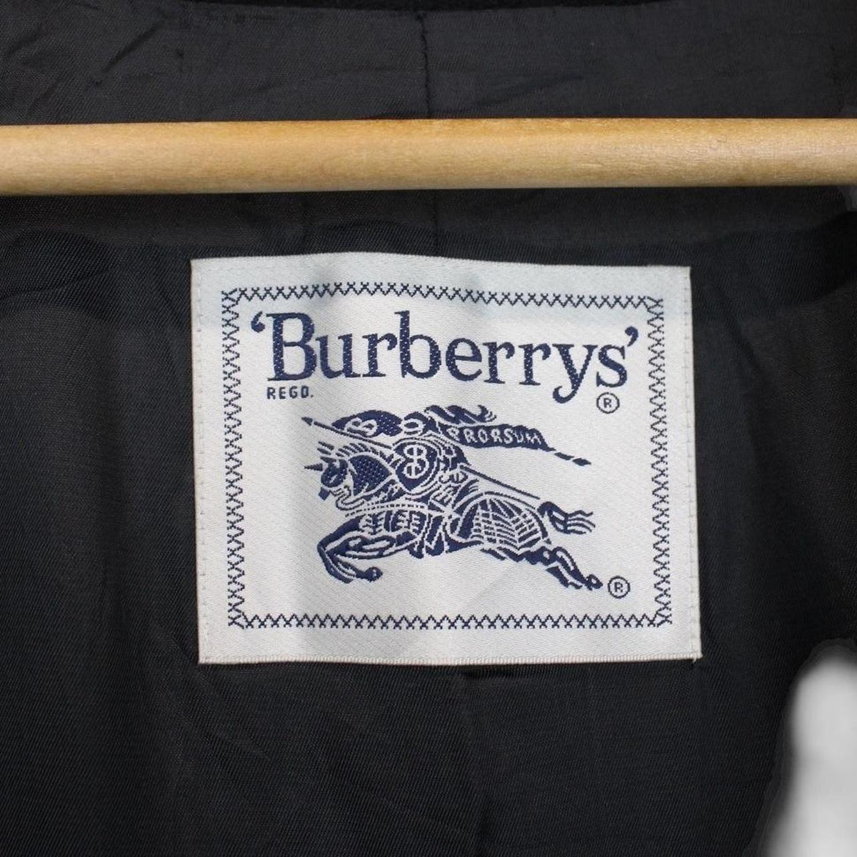 Vintage Burberry Wool Blend Jacket Large