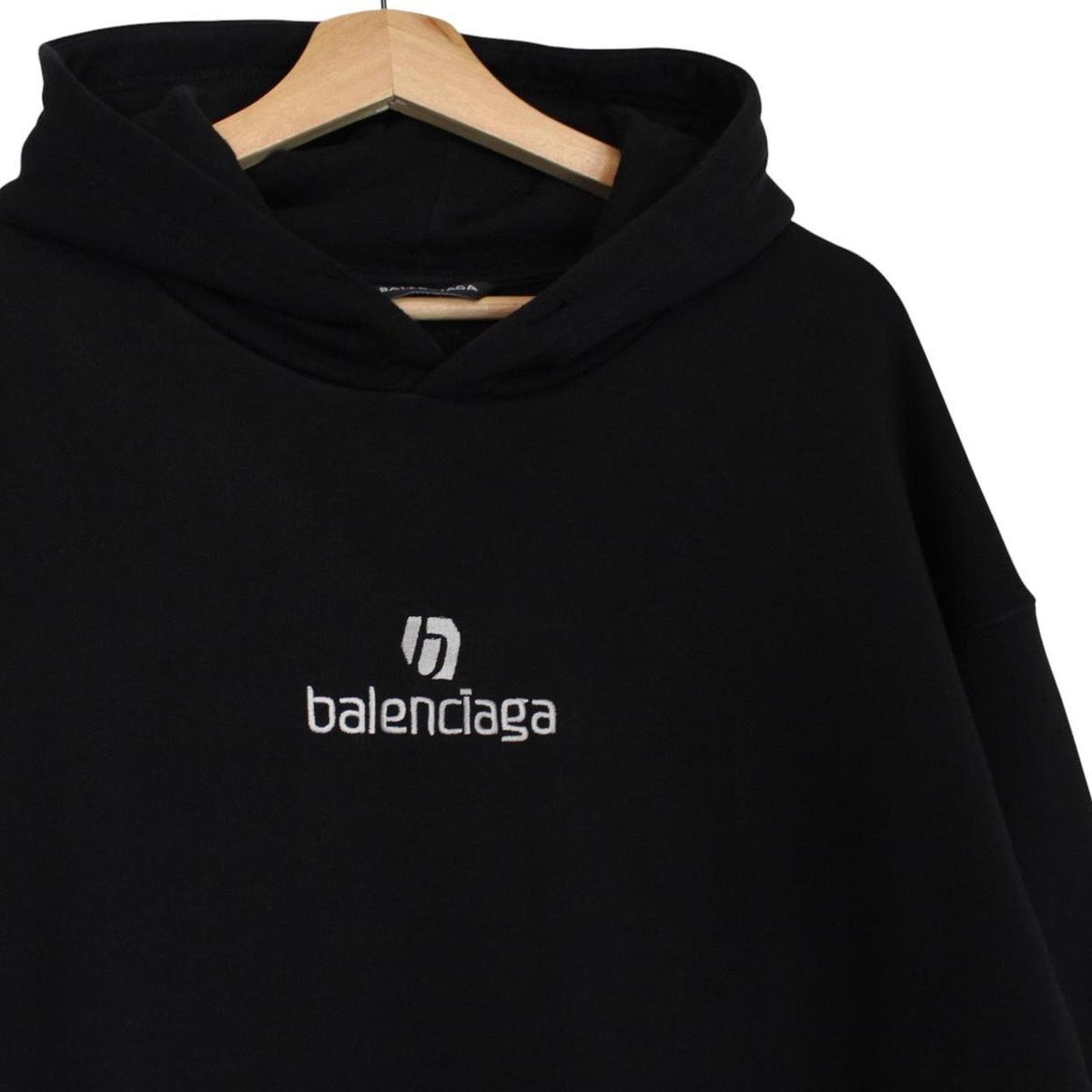 Balenciaga Sponsor Logo Hoodie Large