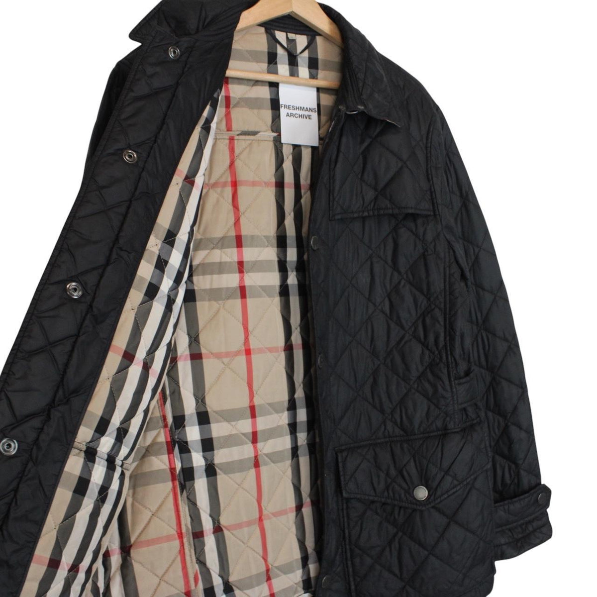 Burberry Diamond Quilted Field Jacket Medium