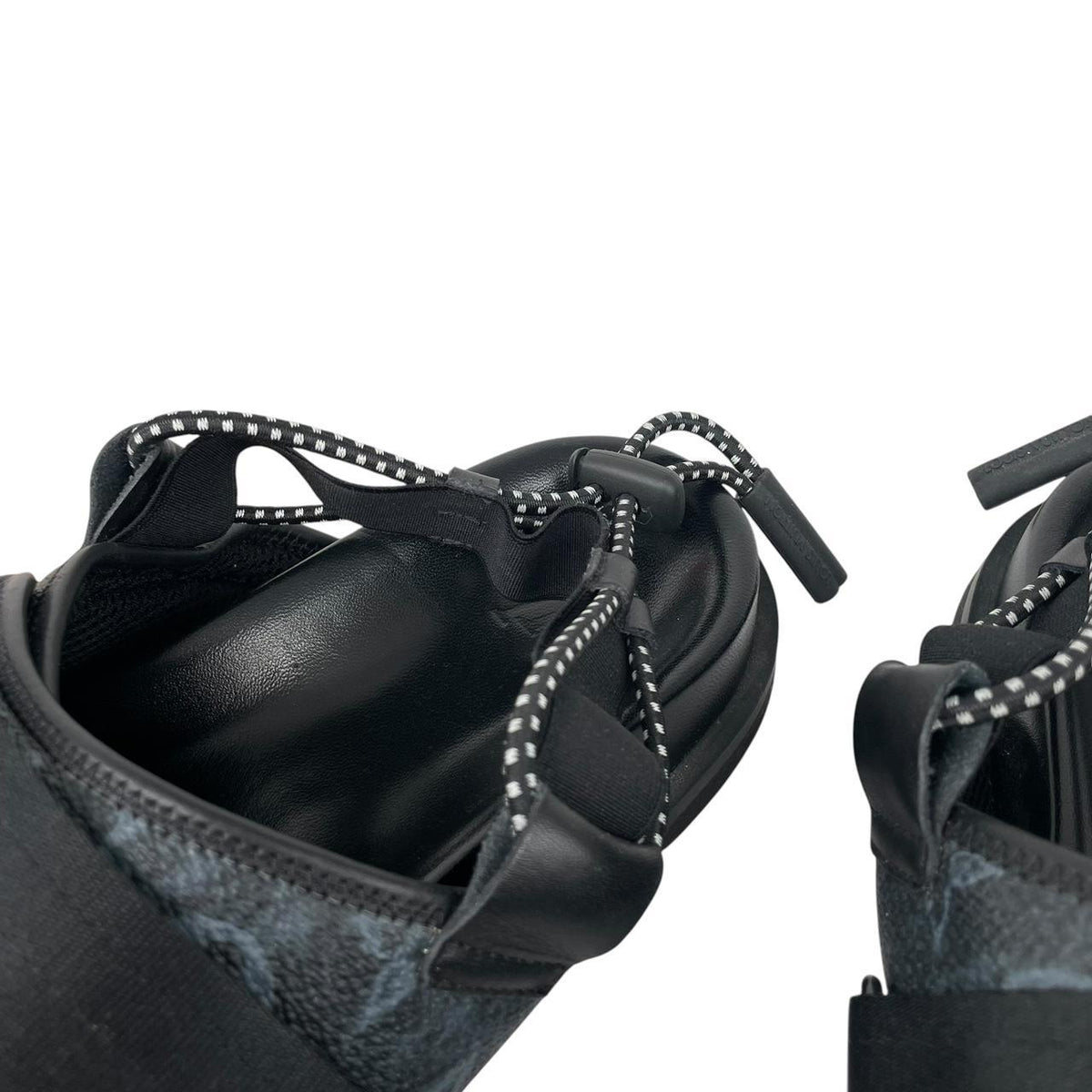 Louis Vuitton Monogram Leather Honolulu Sandals UK 11