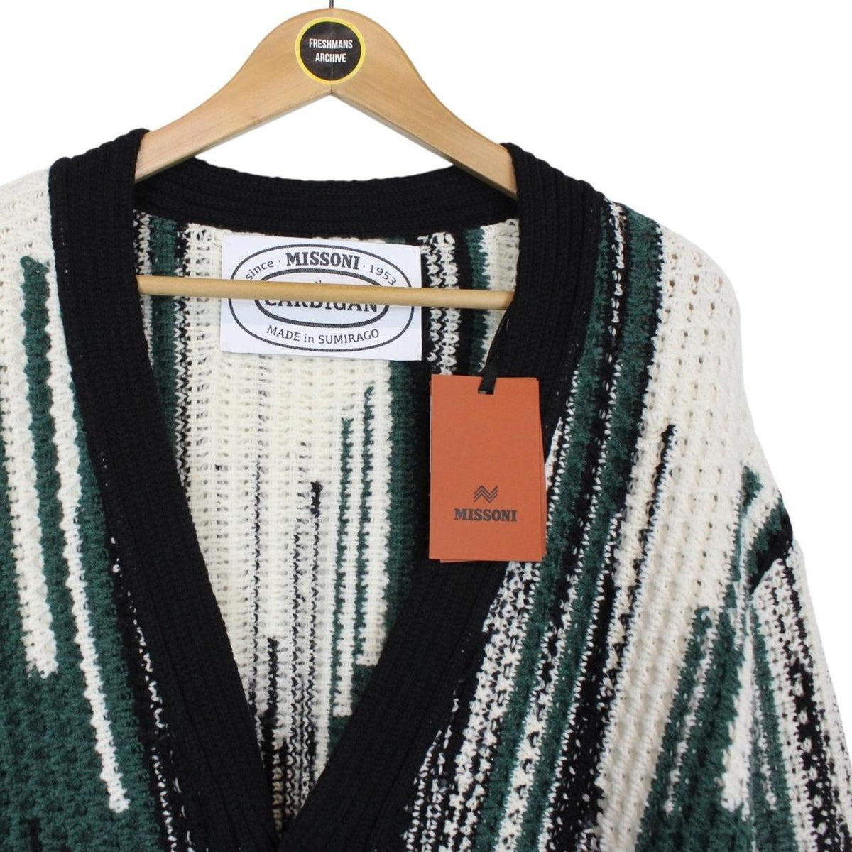Missoni Virgin Wool Blend Cardigan Large