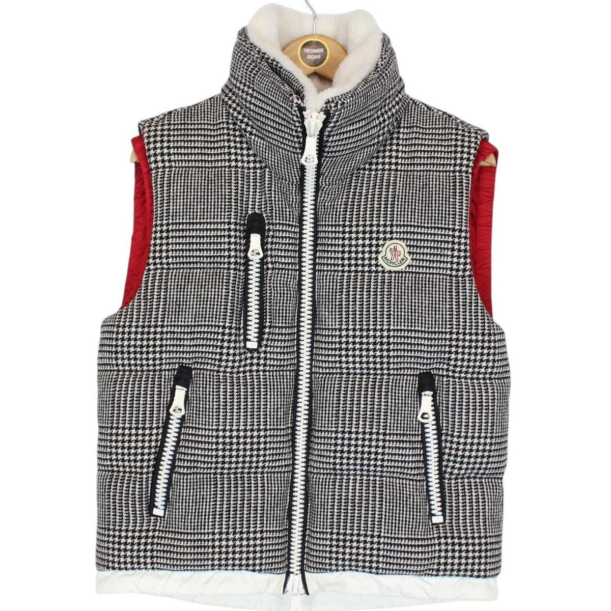 Moncler Jeremie Wool Knit Down Gilet Small