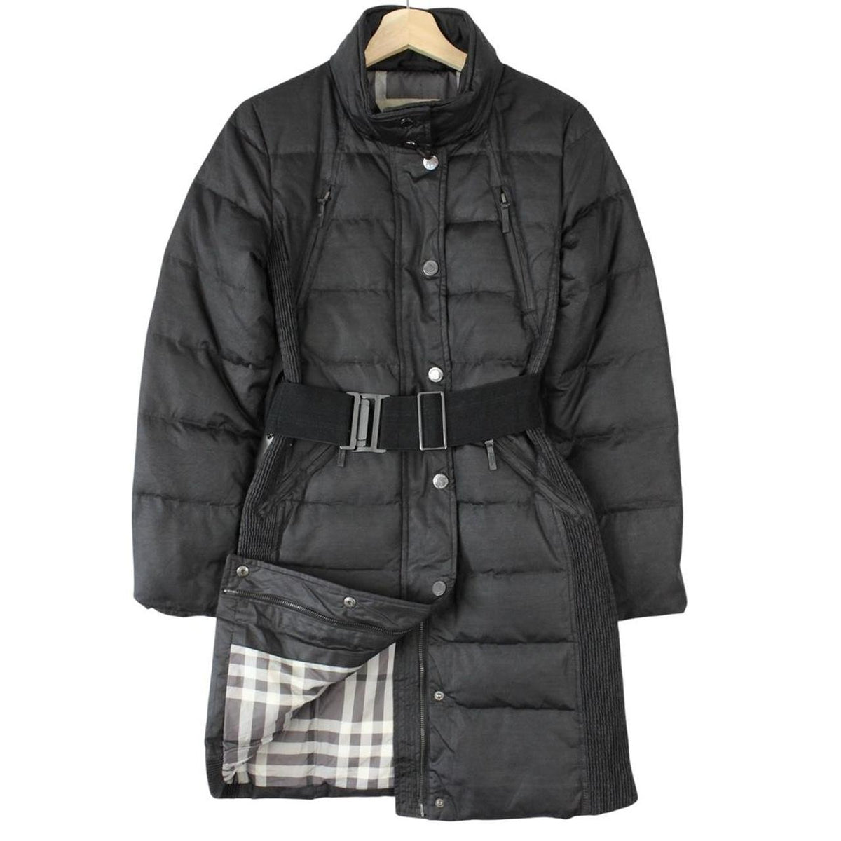 Burberry Belted Down Puffer Coat Medium