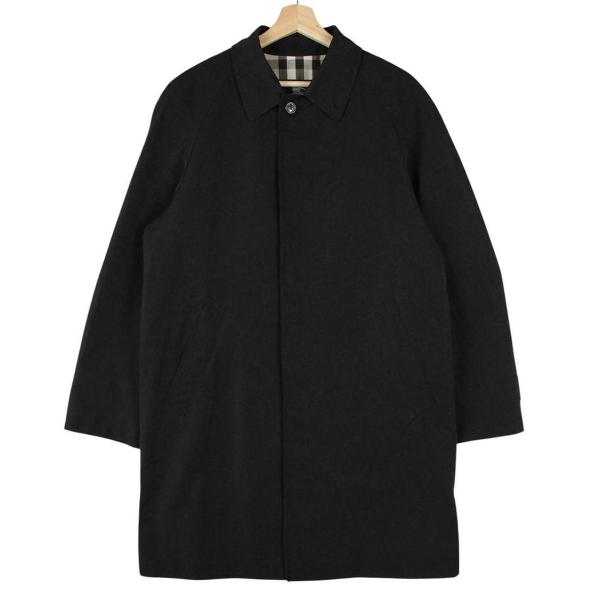 Burberry London Balmacaan Coat Medium