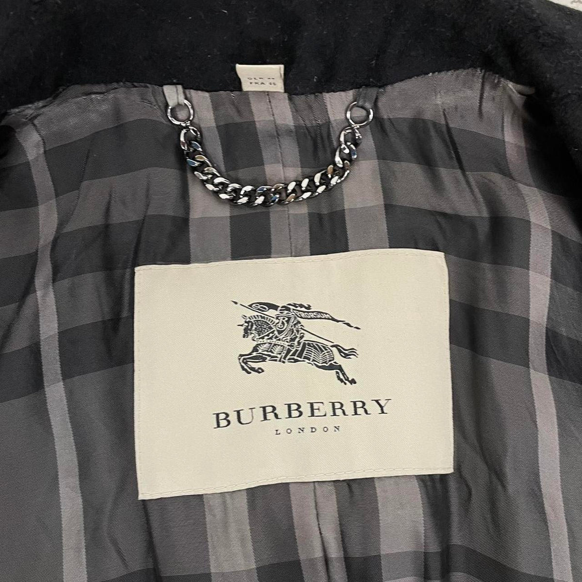 Burberry Belted Cashmere Wool Trench Coat XL
