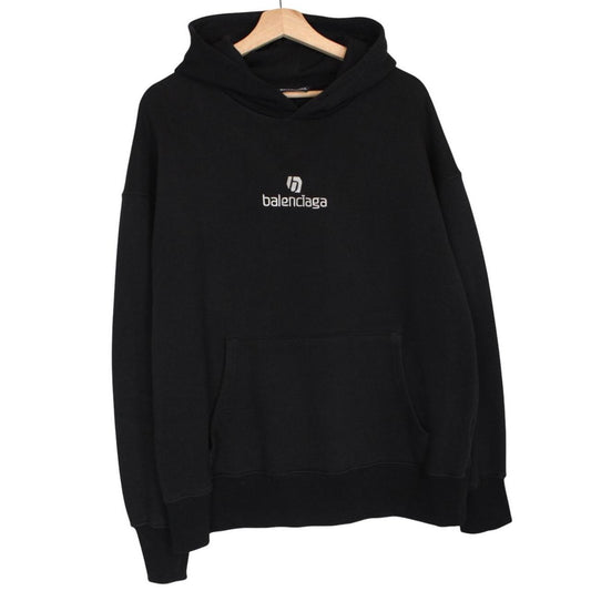 Balenciaga Sponsor Logo Hoodie Large