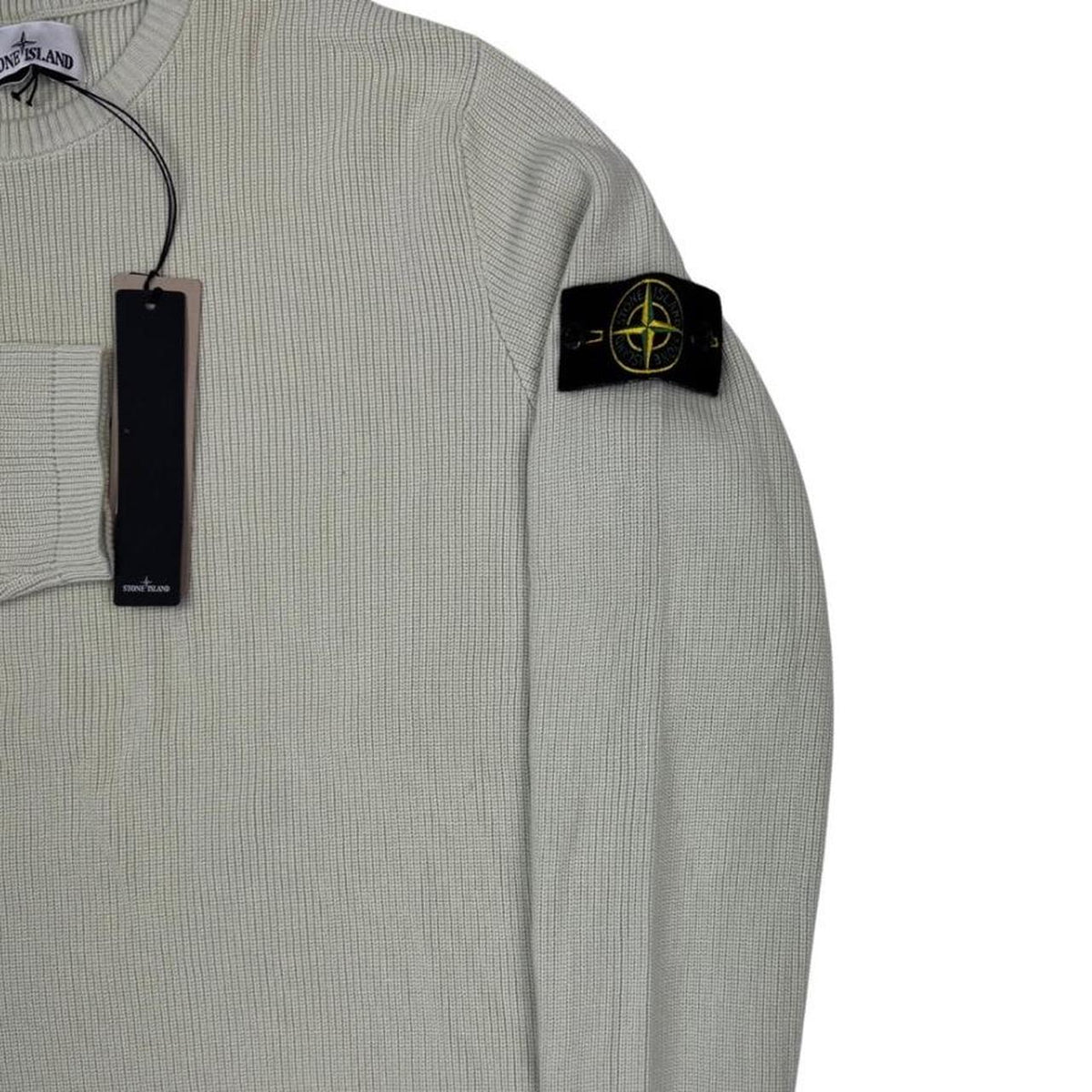 Stone Island Organic Cotton Waffle Knit Jumper