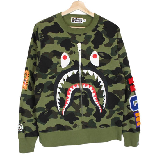 Bape 1st Camo Shark Sweatshirt Small
