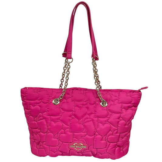 Love Moschino Heart Quilted Tote Bag