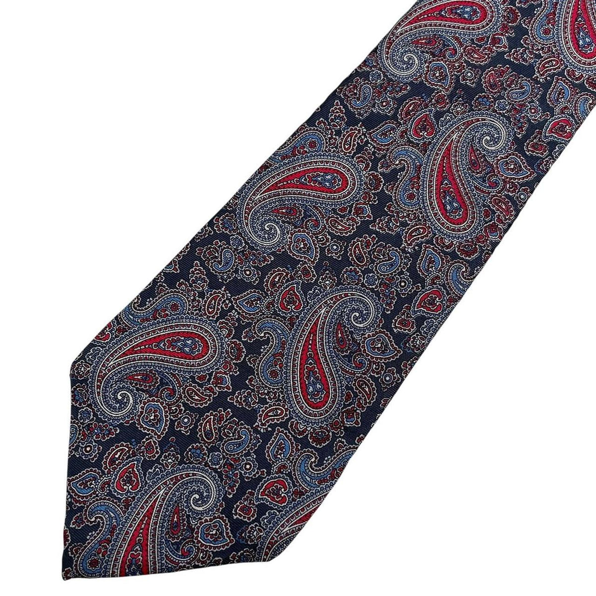 Vintage Christian Dior Paisley Silk Tie