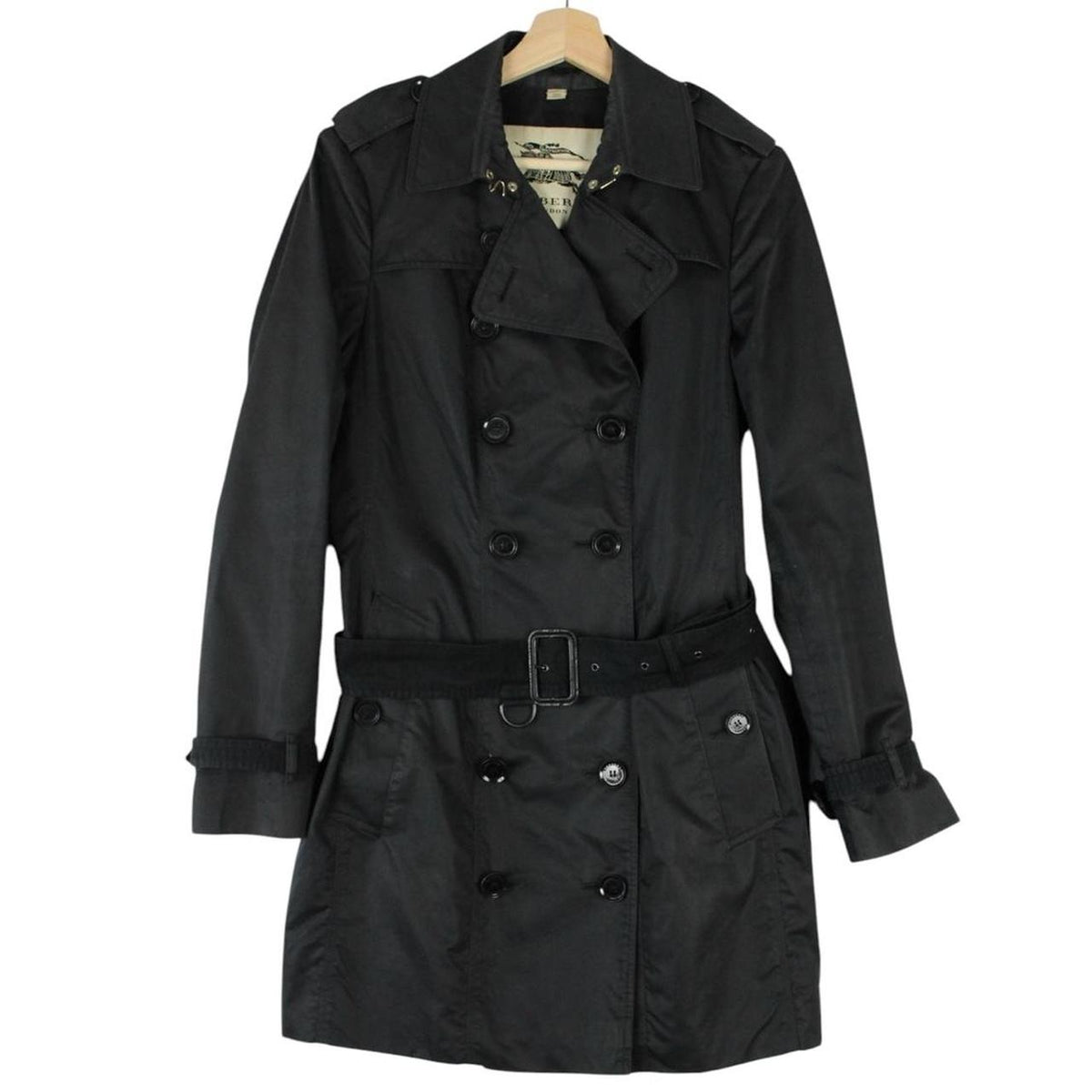 Burberry Belted Trench Coat Small