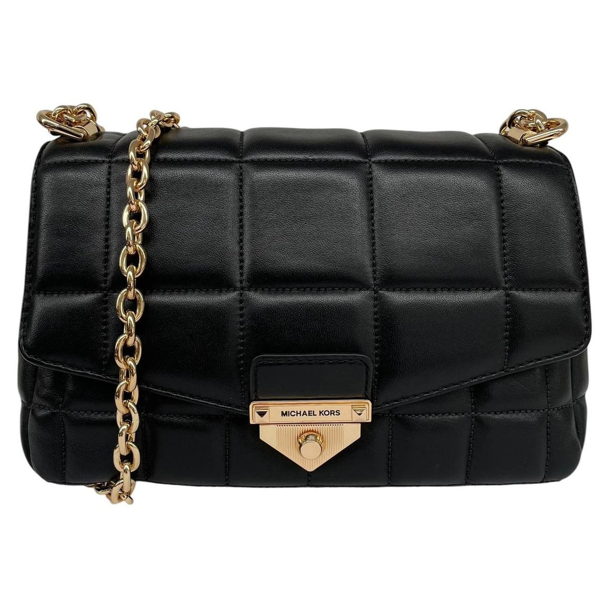 Pre-Loved Michael Kors Large SoHo Quilted Shoulder Bag