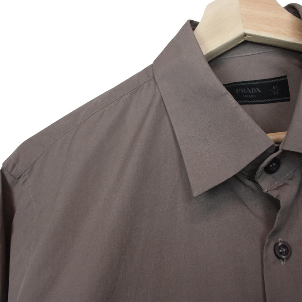 Prada Popeline Stretch Shirt Large