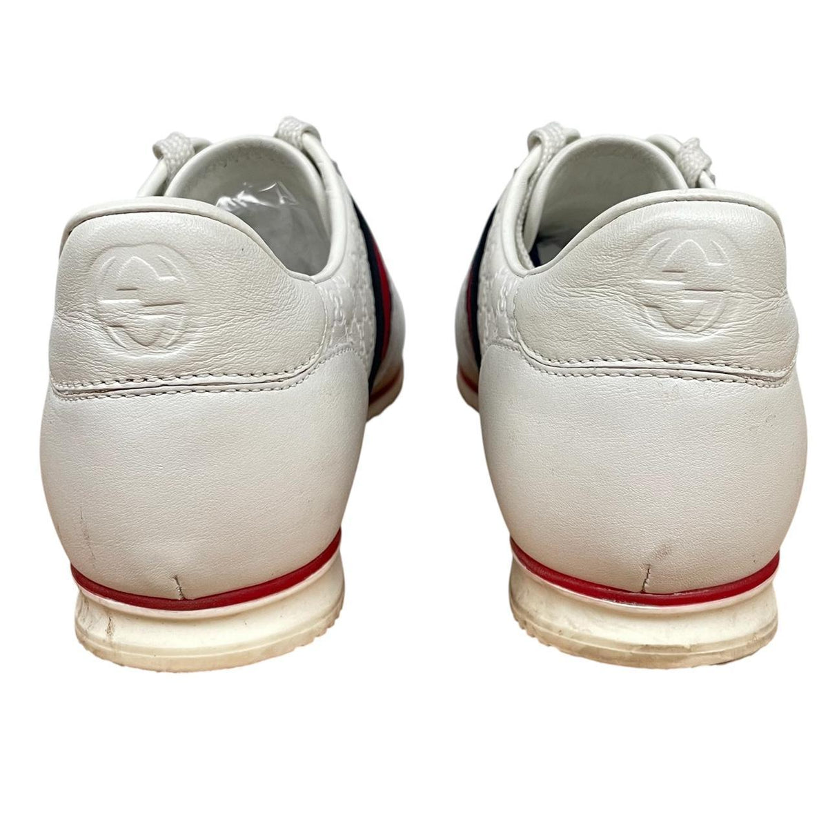 Gucci Ace Guccisima Monogram Trainers UK 6