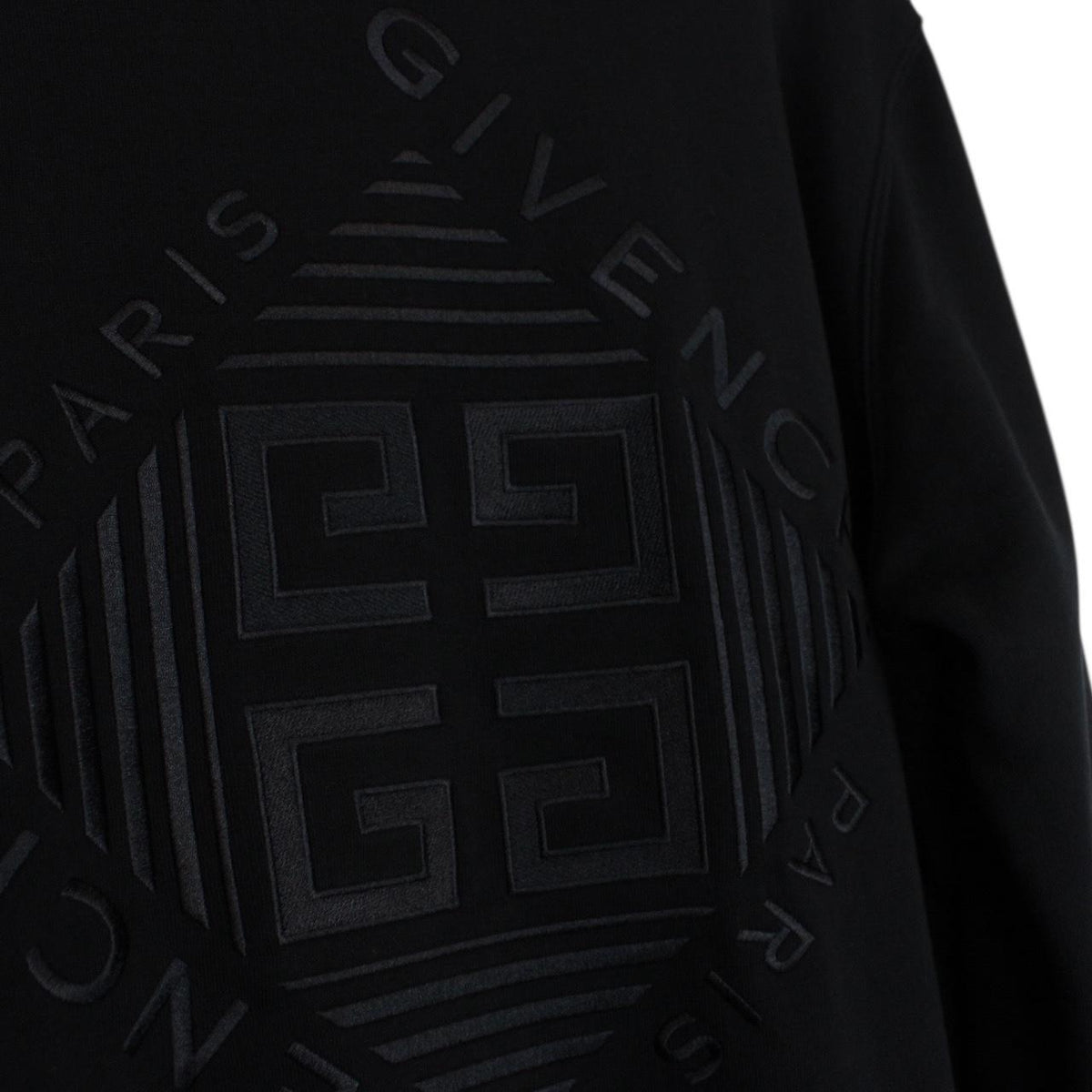 Givenchy Paris Embroidered Logo Sweatshirt Large