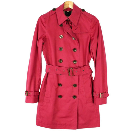 Burberry Brit Belted Trench Coat XS