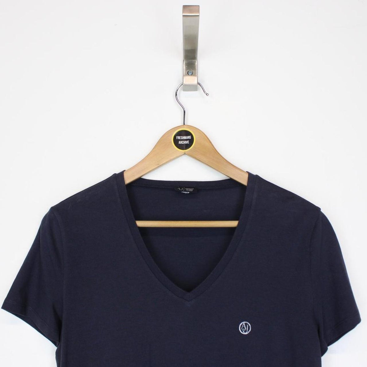 Armani Jeans V-Neck T-Shirt Small