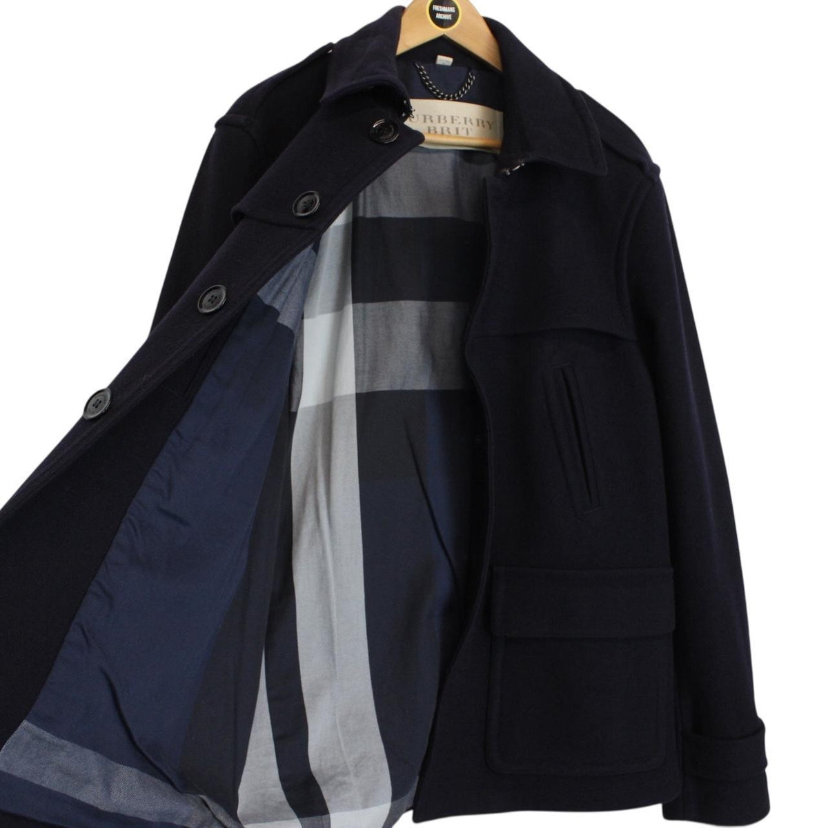 Burberry Brit Wool Jacket Large