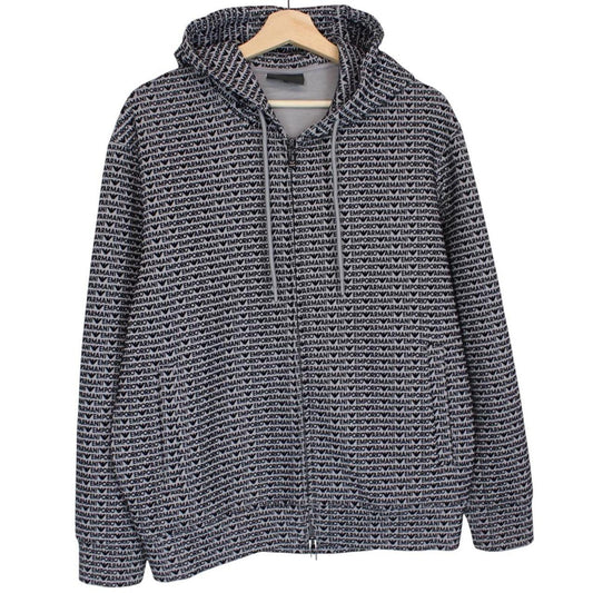 Emporio Armani Logo Print Hoodie Small