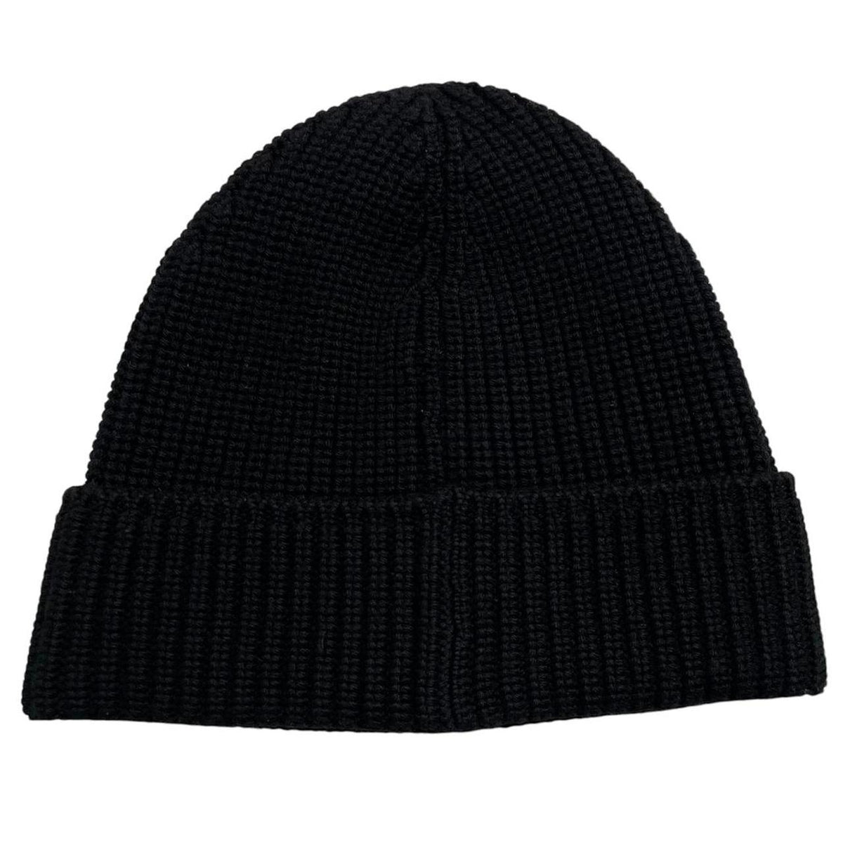 Canada Goose Ribbed Wool Logo Beanie Hat