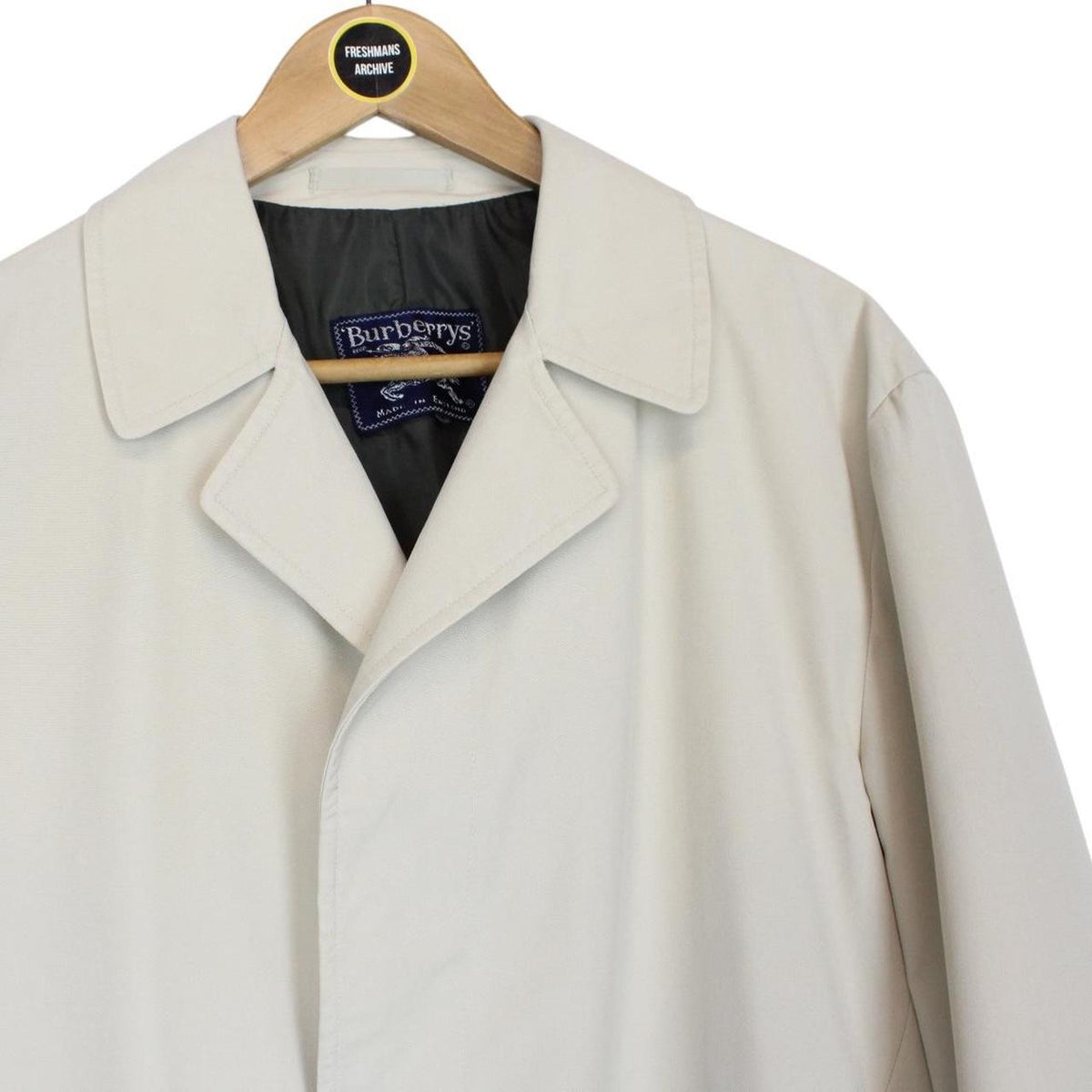 Vintage 90s Burberry Trench Coat Large