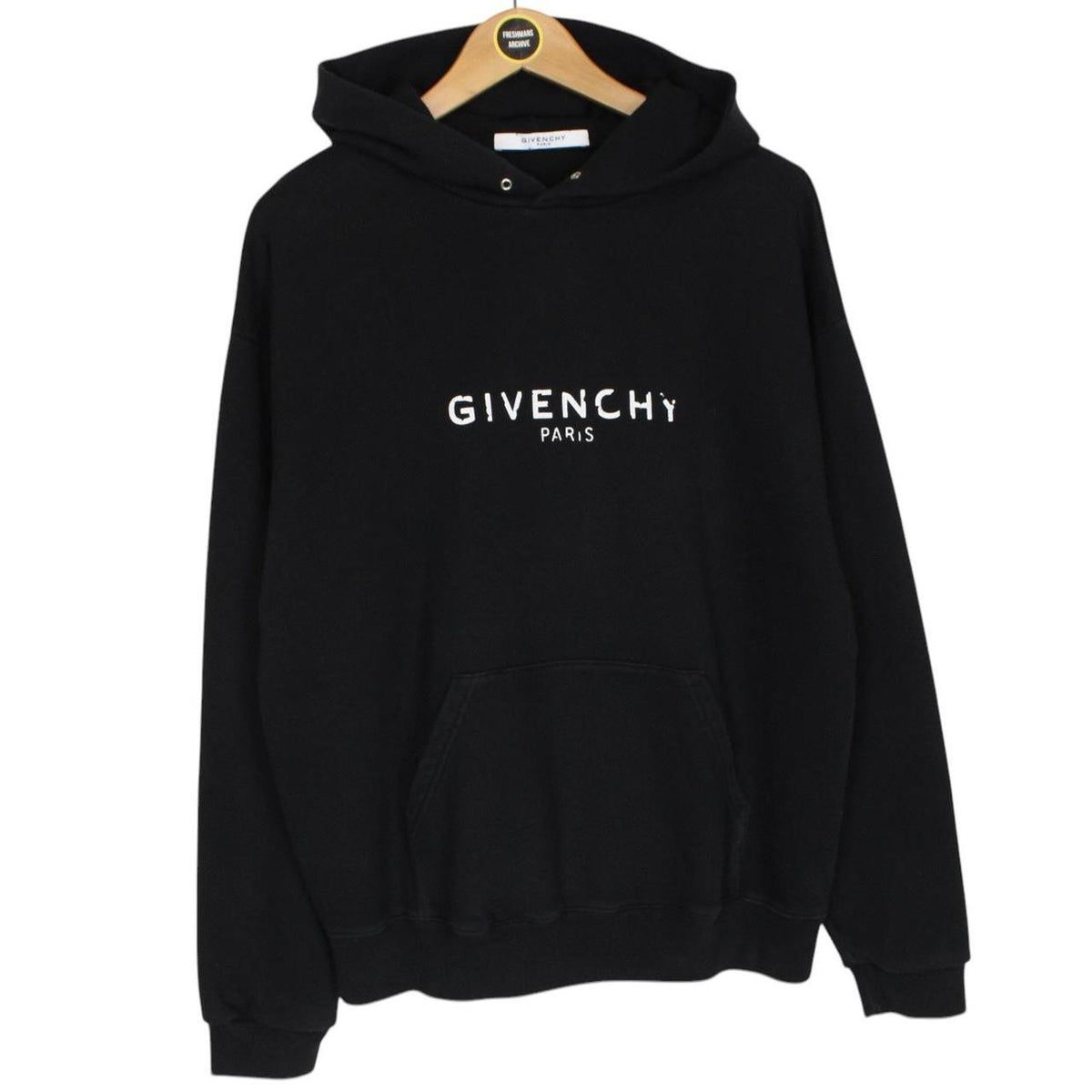 Givenchy Paris Logo Print Hoodie Medium